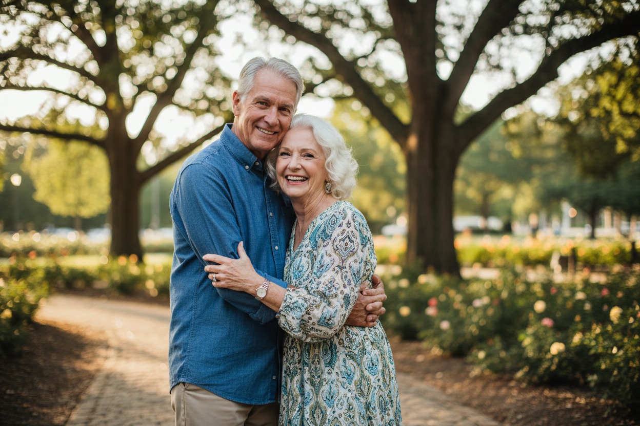senior couple in Canada